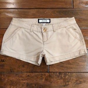 Abercrombie kids/girls beige shorts size 16